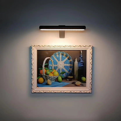 ArtGlow Éclairage LED sans fil pour tableaux – Applique murale rechargeable avec télécommande, lumière dimmable