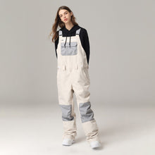 Salopette de Ski Unisexe à Bretelles Ajustables – Pantalon de Neige Hiver