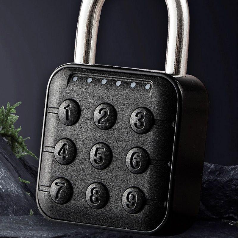 Cadenas à Combinaison à 6 Chiffres Anti - Découpe et Anti - Vol - Rondor