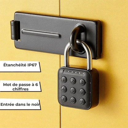 Cadenas à Combinaison à 6 Chiffres Anti - Découpe et Anti - Vol - Rondor