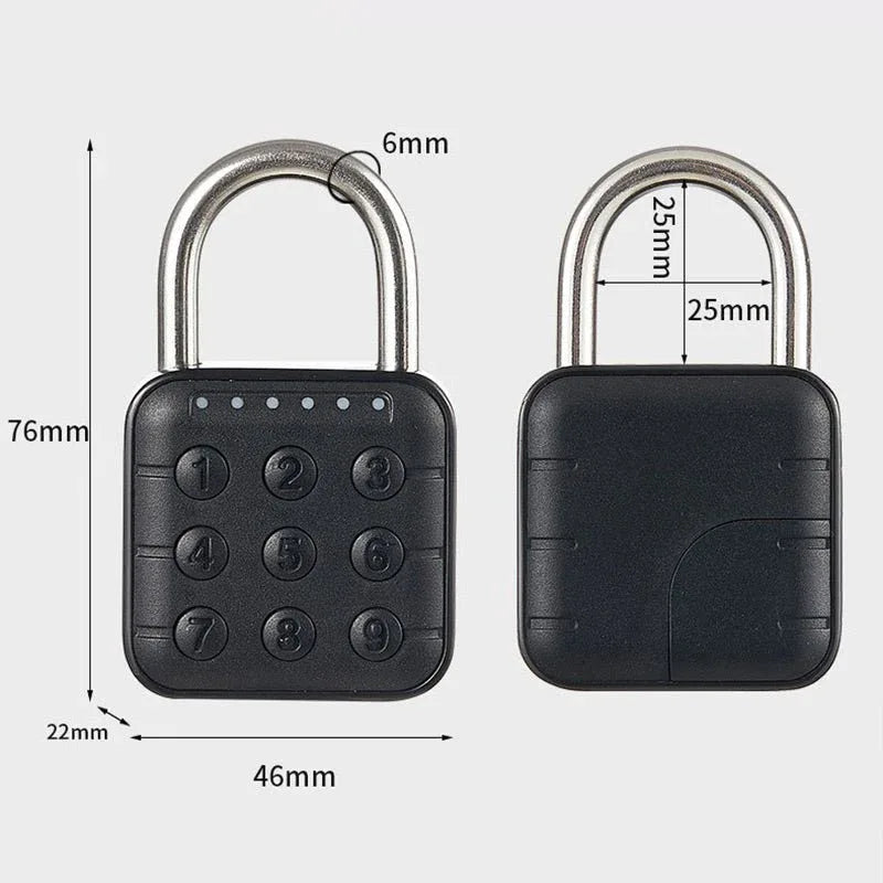 Cadenas à Combinaison à 6 Chiffres Anti - Découpe et Anti - Vol - Rondor