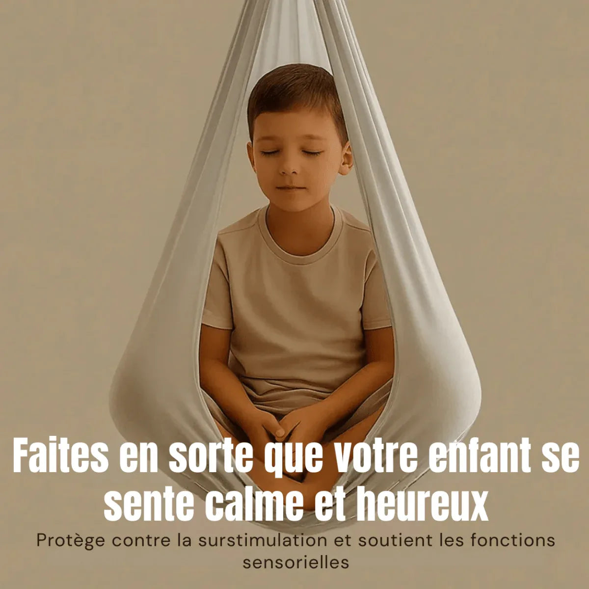 CalmSwing | Balançoire Sensorielle Thérapeutique pour l’Autisme – Usage Intérieur & Extérieur - Rondor