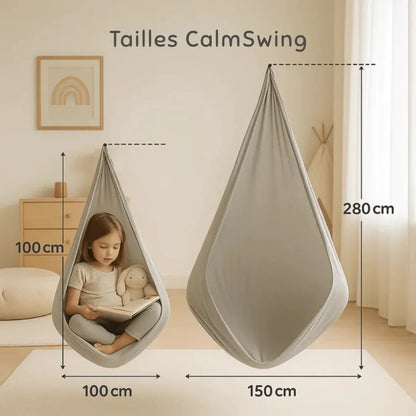 CalmSwing | Balançoire Sensorielle Thérapeutique pour l’Autisme – Usage Intérieur & Extérieur - Rondor