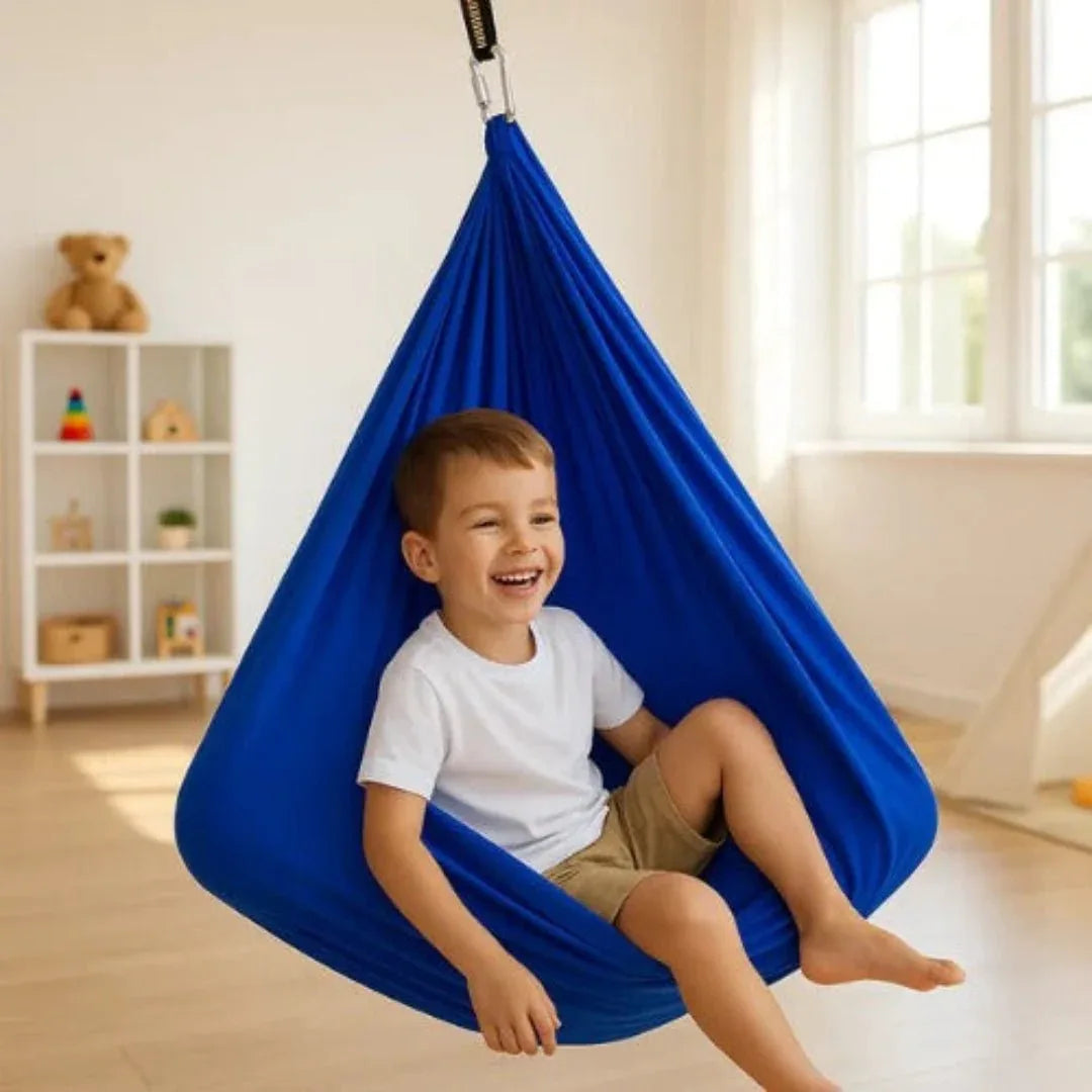 CalmSwing | Balançoire Sensorielle Thérapeutique pour l’Autisme – Usage Intérieur & Extérieur - Rondor