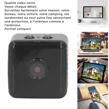 Caméra de Sécurité WiFi Intérieure avec Pan & Tilt – Moniteur HD pour Maison & Animaux - Rondor