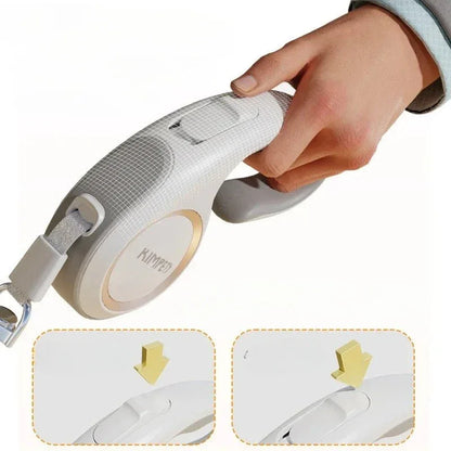 CanicheFlex | Laisse rétractable automatique - Rondor