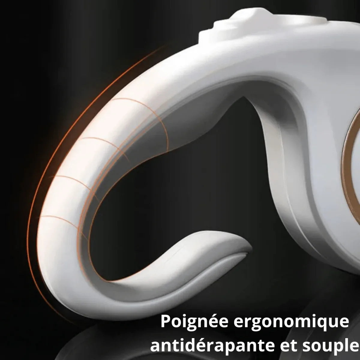 CanicheFlex | Laisse rétractable automatique - Rondor