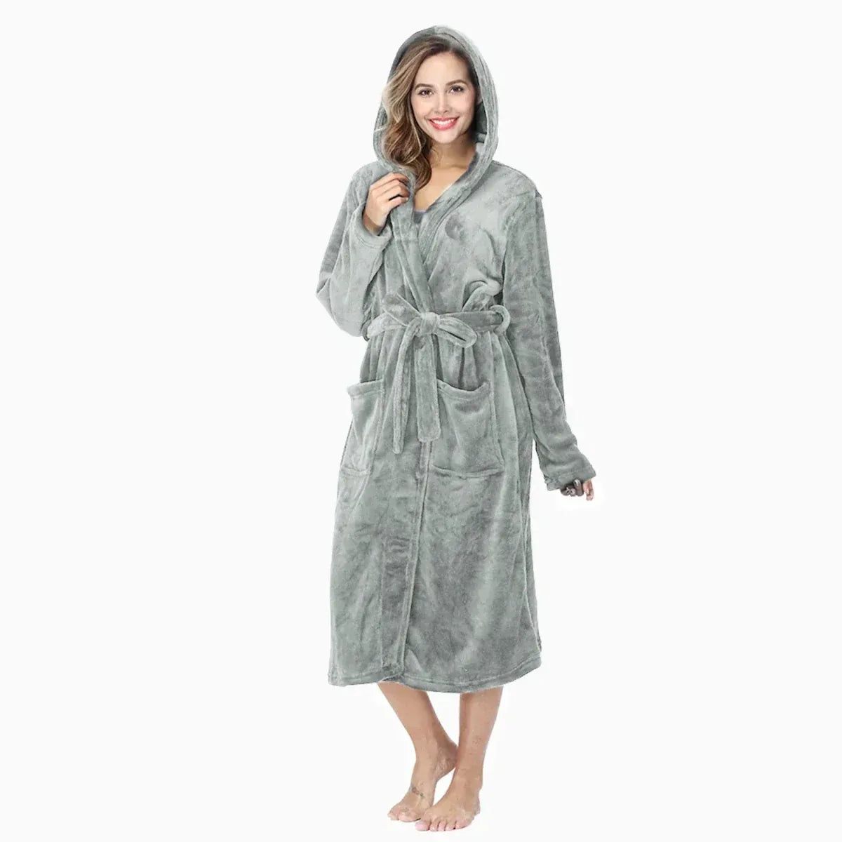 CapuChic – Robe à Capuche Douce et Élégante - Rondor