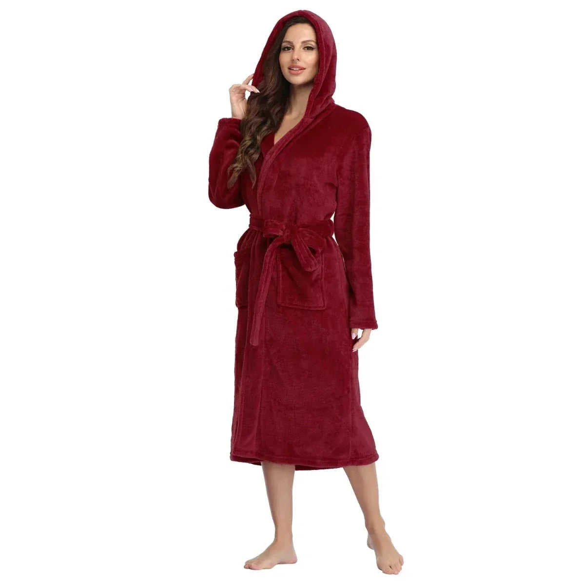 CapuChic – Robe à Capuche Douce et Élégante - Rondor