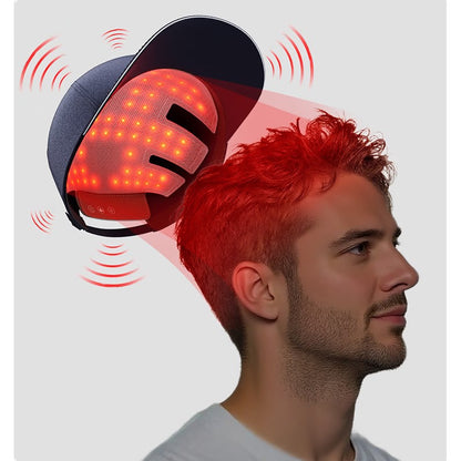 Bonnet Capillaire de Luminothérapie – Stimule la Croissance des Cheveux