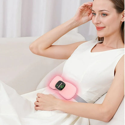 Ceinture chauffante vibrante - anti douleur menstruelles et lombaires - Rondor