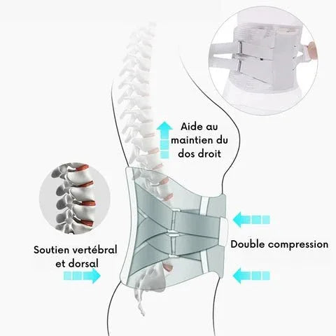 Ceinture de soutien Lombaire renforcée - Rondor