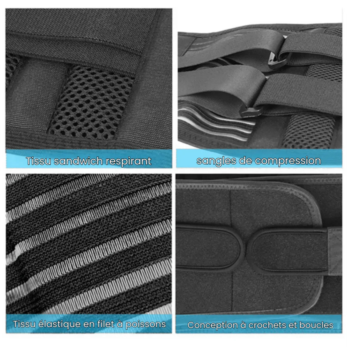 Ceinture lombaire StabiliDos - Rondor