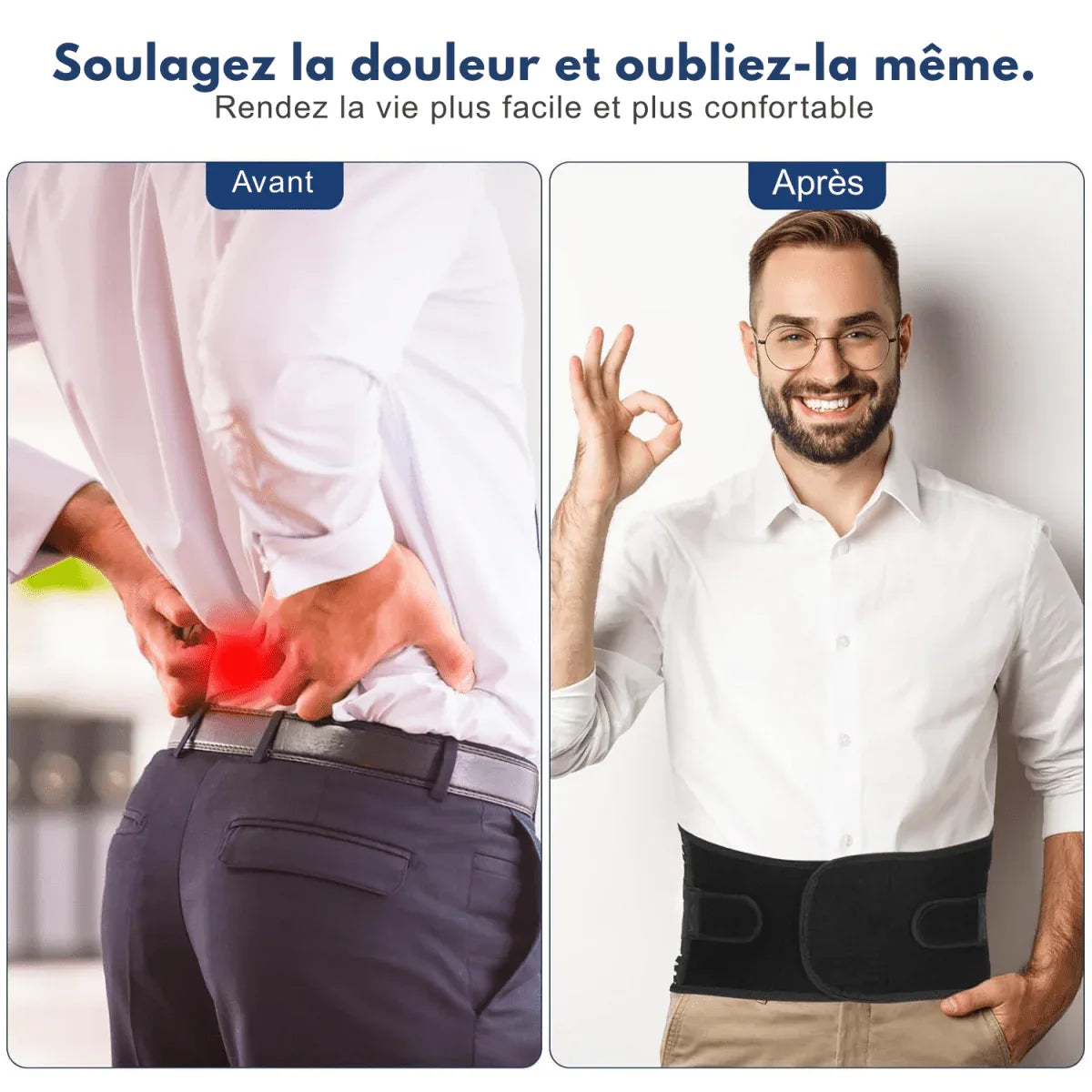 Ceinture lombaire StabiliDos - Rondor