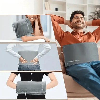 ChaleurDouce - Coussin Chauffant Rapide avec Technologie Graphène - Rondor