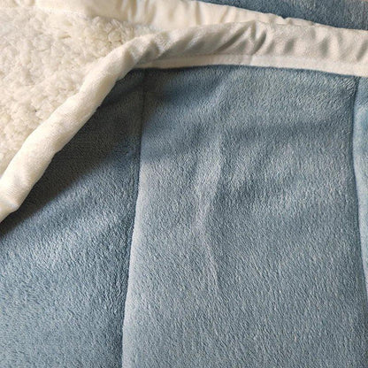 ChaleurDouce - Couverture en Fleece Coral pour l'Automne et l'Hiver - Rondor