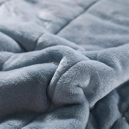 ChaleurDouce - Couverture en Fleece Coral pour l'Automne et l'Hiver - Rondor