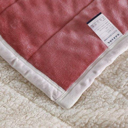 ChaleurDouce - Couverture en Fleece Coral pour l'Automne et l'Hiver - Rondor