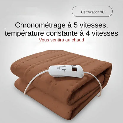ChauffaDouce – Couverture Électrique 220V avec Fonction de Chauffage Automatique - Rondor