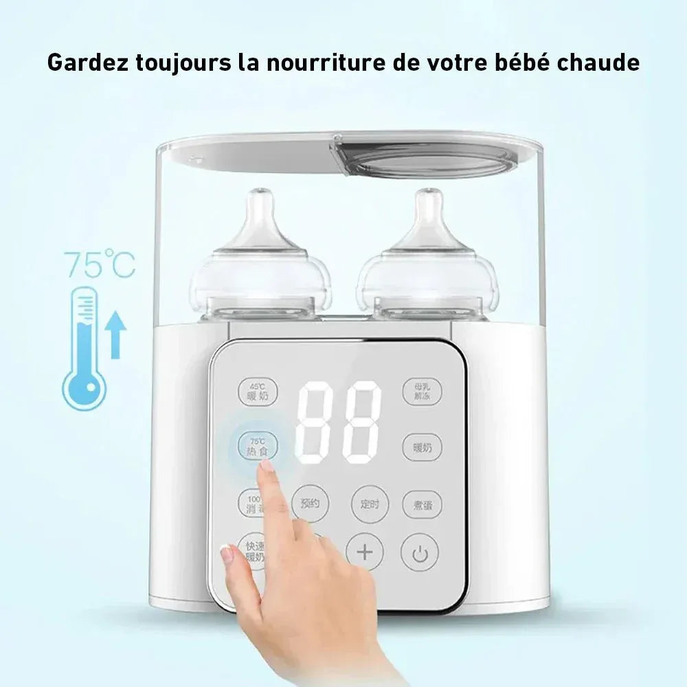 Chauffe - Biberon & Stérilisateur 3 - en - 1 | L’Allié des Parents Pressés | RONDOR - Rondor