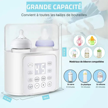 Chauffe - Biberon & Stérilisateur 3 - en - 1 | L’Allié des Parents Pressés | RONDOR - Rondor