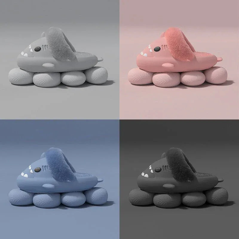Chauffe - Pieds Marins - Chaussons détachables en peluche pour femmes - Rondor