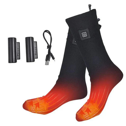 Chaussettes Chauffantes | Chaleur Garantie Jusqu’à - 35°C & Confort Absolu - Rondor