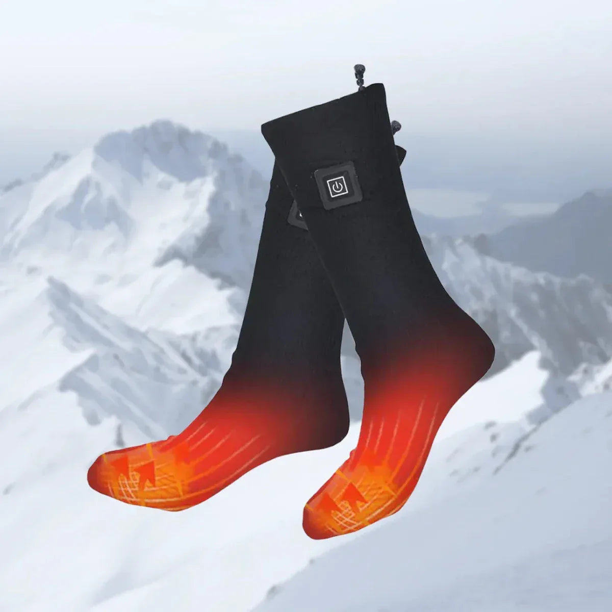 Chaussettes Chauffantes | Chaleur Garantie Jusqu’à - 35°C & Confort Absolu - Rondor