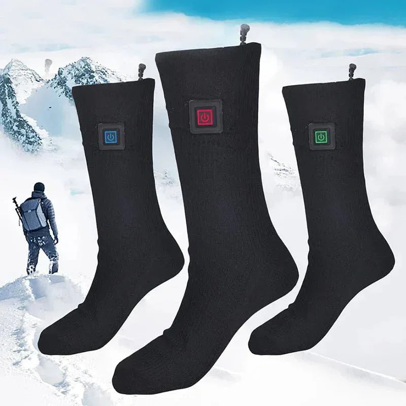 Chaussettes Chauffantes | Chaleur Garantie Jusqu’à - 35°C & Confort Absolu - Rondor