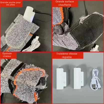 Chaussettes Chauffantes Haute Performance - Rondor