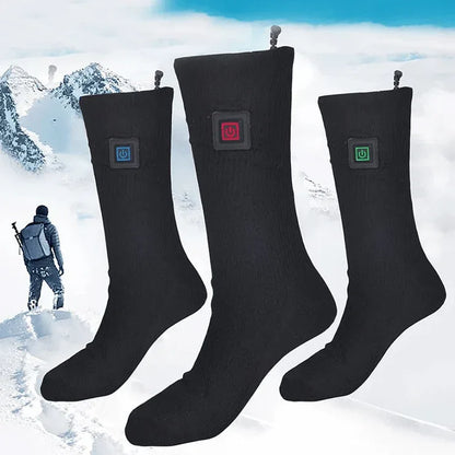 Chaussettes Chauffantes Unisexes | Batterie Rechargeable & Chaleur Longue Durée - Rondor