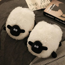 Chausson Mouton Peluche Blanc Adulte - Rondor