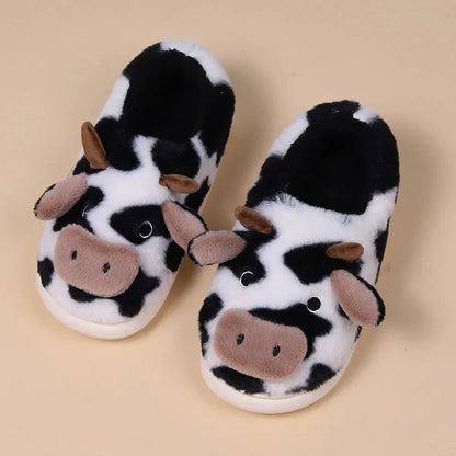 Chausson Vache Fluffy - Rondor