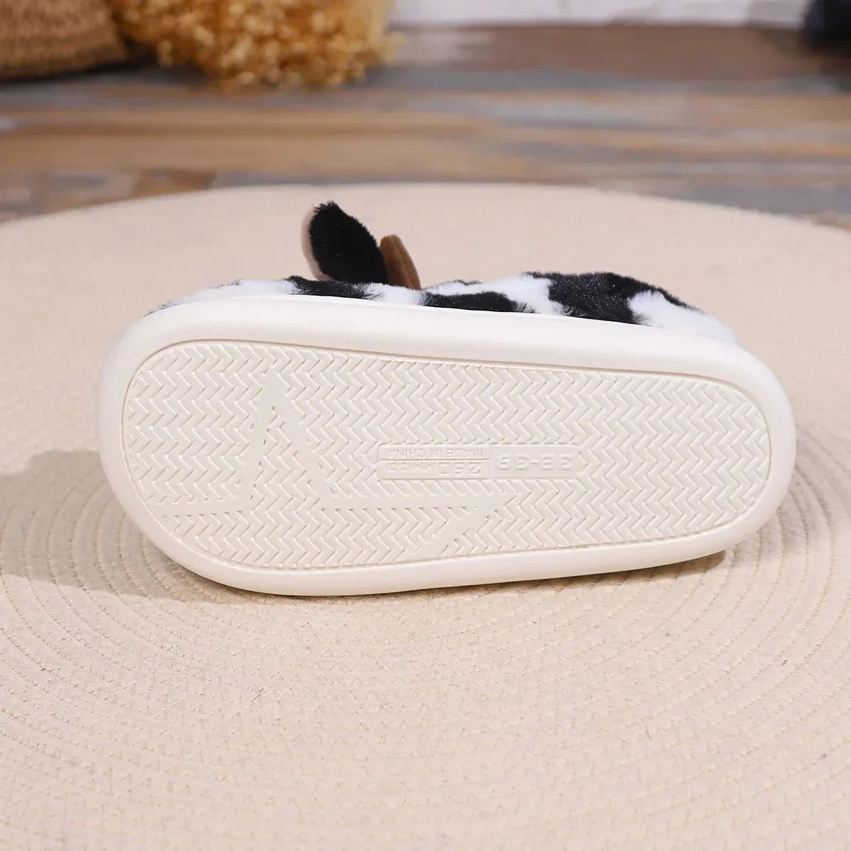 Chausson Vache Fluffy - Rondor