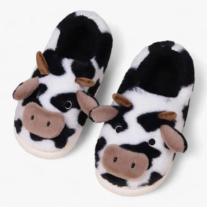 Chausson Vache Fluffy - Rondor