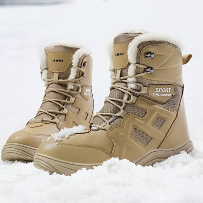 Chaussure grand froid imperméable doublée fausse fourrure