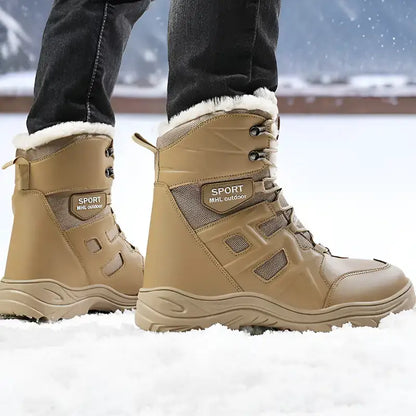 Chaussure grand froid imperméable doublée fausse fourrure