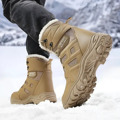 Chaussure grand froid imperméable doublée fausse fourrure