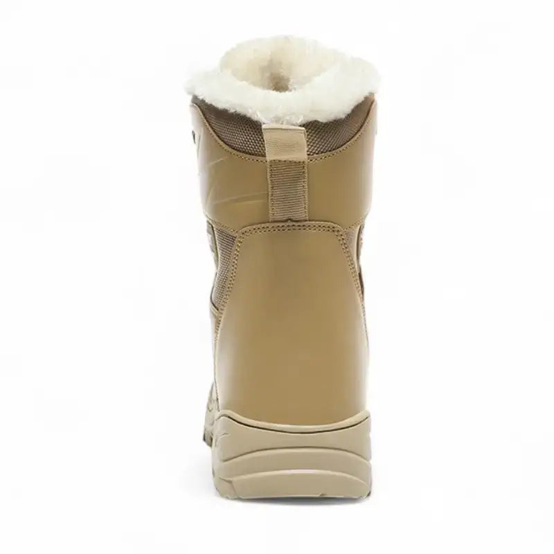 Chaussure grand froid imperméable doublée fausse fourrure
