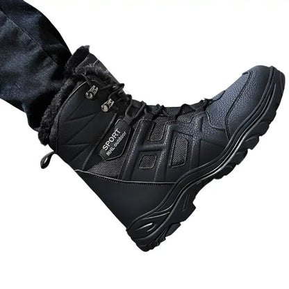 Chaussure grand froid imperméable doublée fausse fourrure