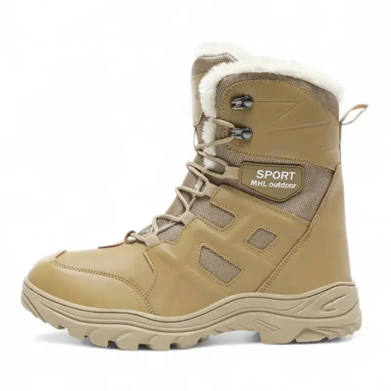 Chaussure grand froid imperméable doublée fausse fourrure