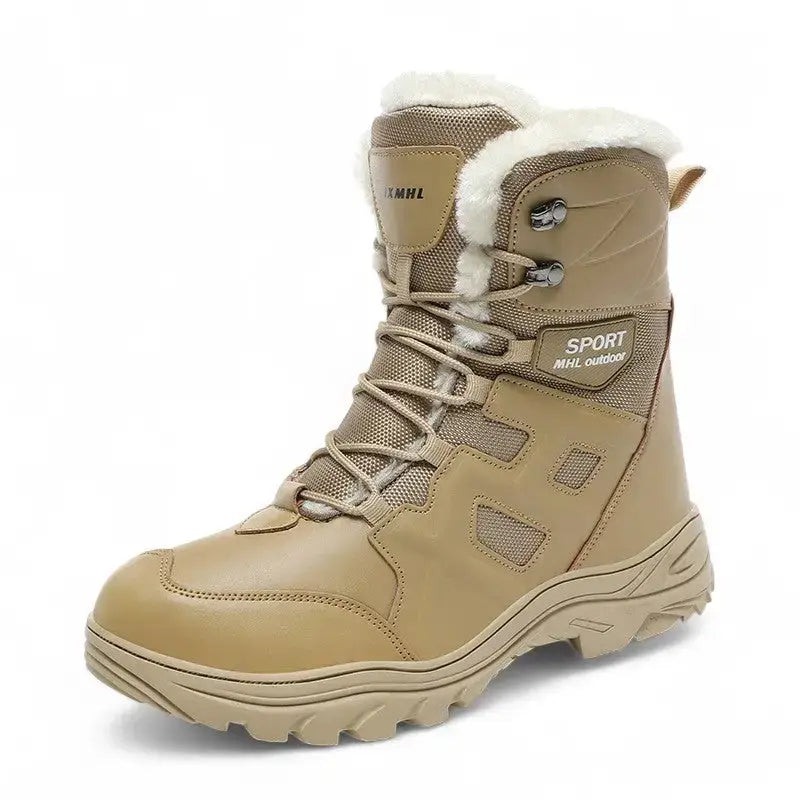 Chaussure grand froid imperméable doublée fausse fourrure
