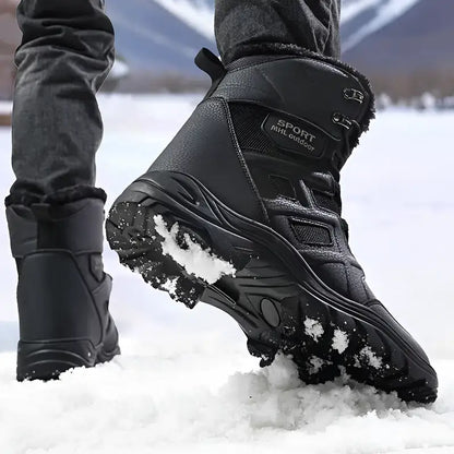 Chaussure grand froid imperméable doublée fausse fourrure