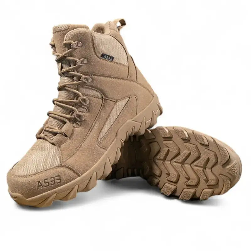 Chaussure homme grand froid à tige haute fourrée