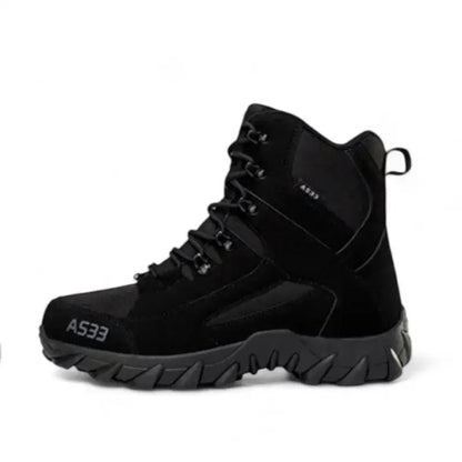 Chaussure homme grand froid à tige haute fourrée