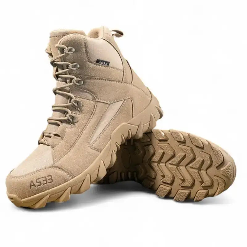 Chaussure homme grand froid à tige haute fourrée