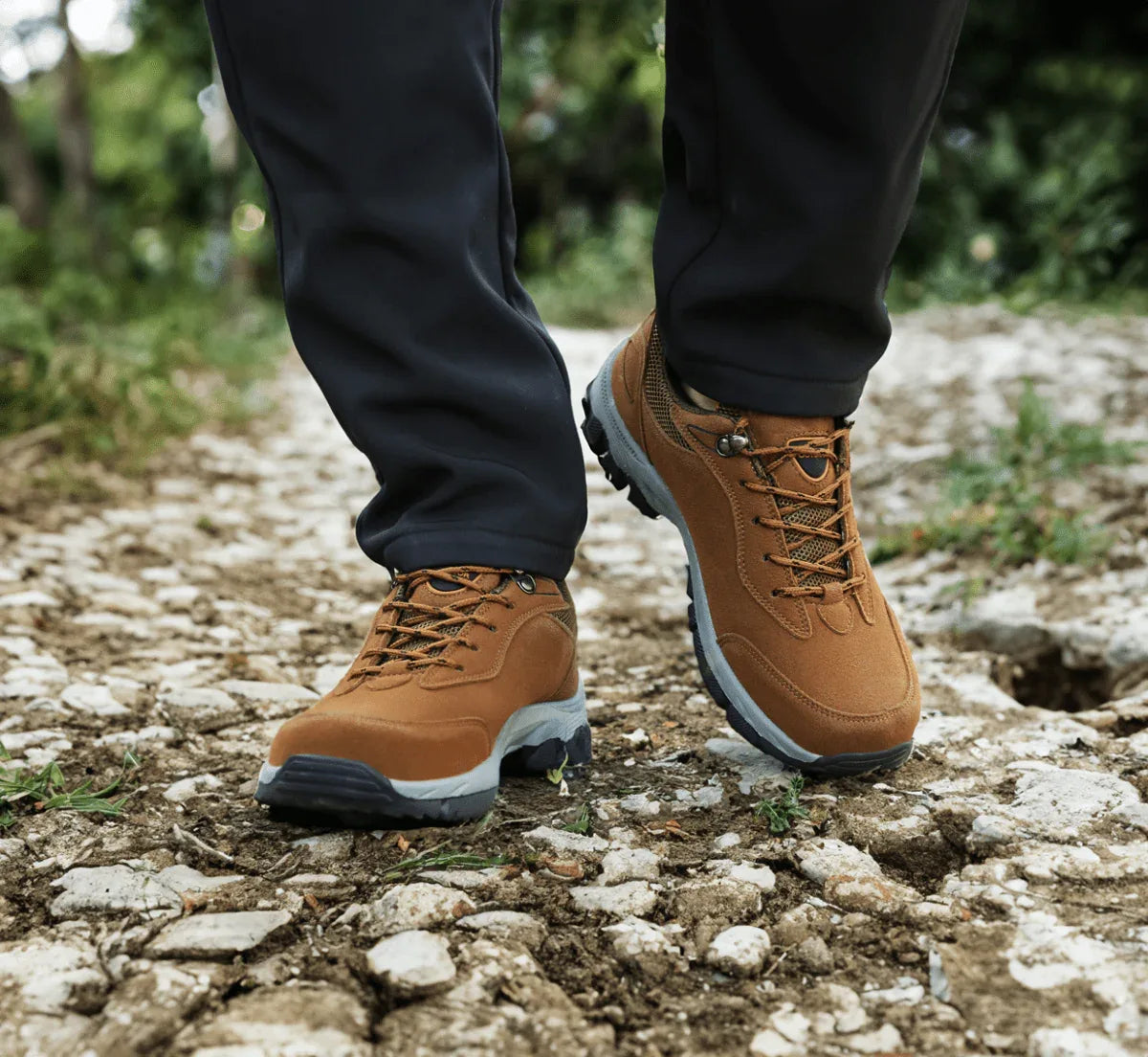Chaussures de Marche Orthopédiques pour Homme – Baskets Légères pour Soulager la Douleur - Rondor