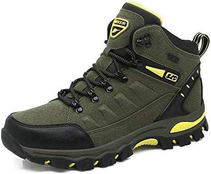 Chaussures de Randonnée Tout - Terrain pour Hommes - Imperméables, Respirantes & Antidérapantes - Rondor