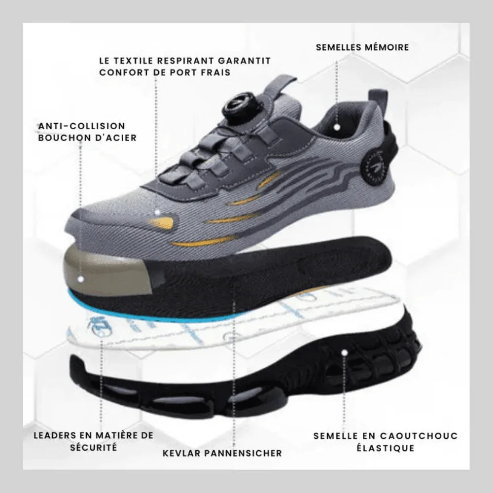 Chaussures de Sécurité Ultra - Légères – Confort, Protection et Style - Rondor