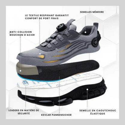 Chaussures de Sécurité Ultra - Légères – Confort, Protection et Style - Rondor